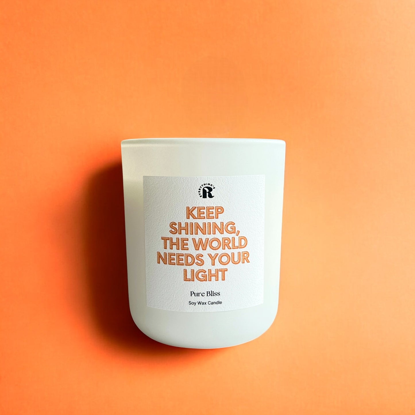Pure Bliss - Scented Soy Wax Candle